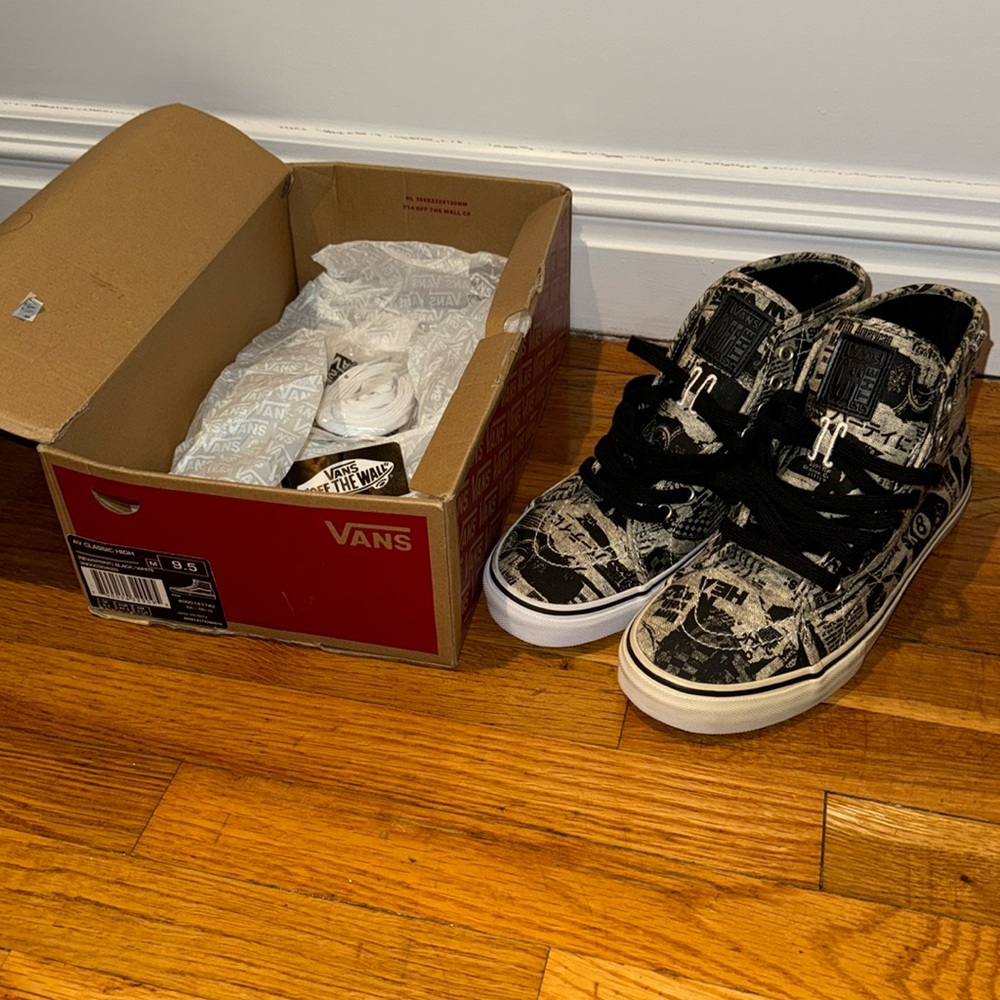 Vans AV Classic High Newsprint
